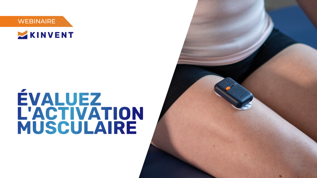 électromyographe de surface évaluez l’activation musculaire en temps réel